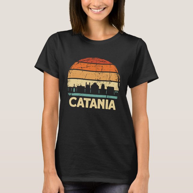 Camiseta Panorama de Catania (Frente)
