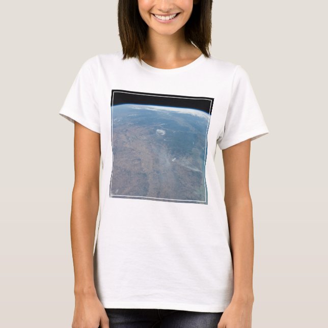 Camiseta Panorâmica Texas E Golfo Do México (Frente)