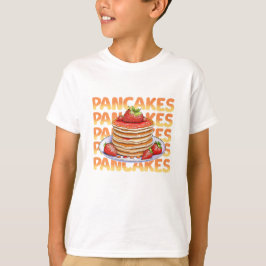Camiseta Panquecas com Morangos