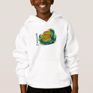 Camiseta Panquecas de Creme de Matcha Kawaii Arte de Onda d