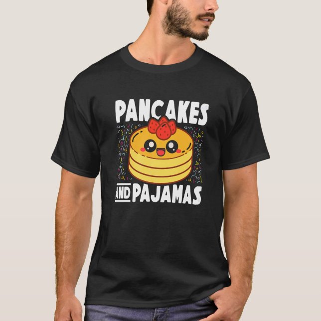 Camiseta Panquecas e Pijamas Pancake (Frente)