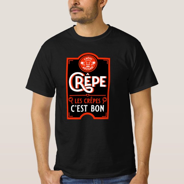 Camiseta Panquecas Francesas (Frente)