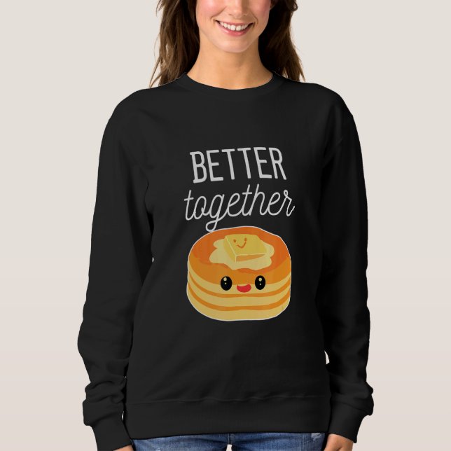 Camiseta Panquecas Melhores Juntas Pancake (Frente)