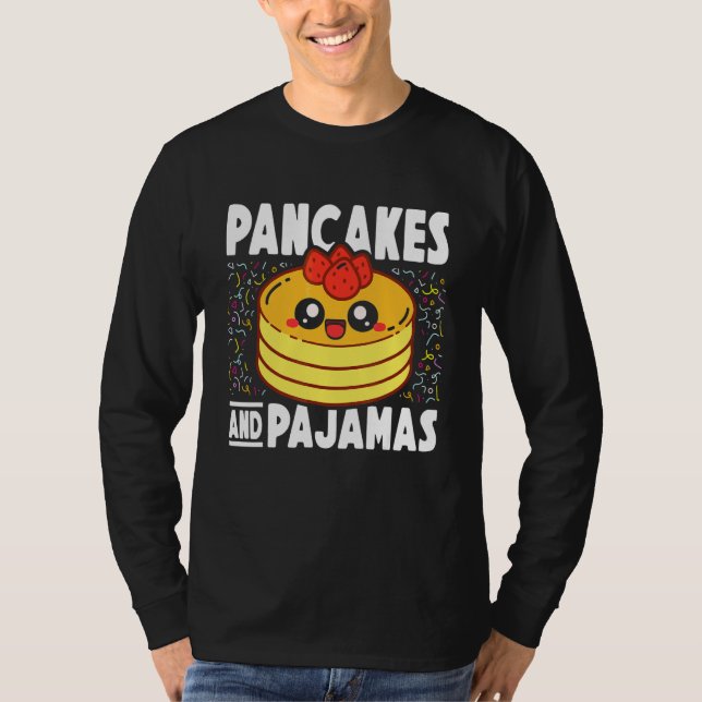 Camiseta Panquecas & Pijamas  Panqueca 2 (Frente)