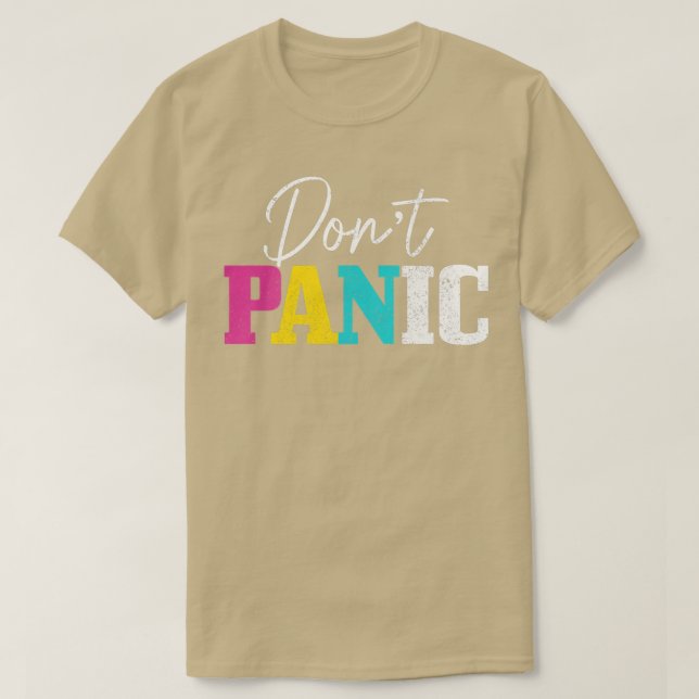 Camiseta Panseual Flag Funny LGBTQ Queer Pan Pride Month  (Frente do Design)