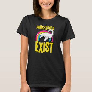 Camiseta Pansexuais Existem Loch Ness Monster Nessie Pan Pr