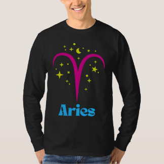 Camiseta Pansexual Pan Aries Zodiac Sign Astrology LGBTQ LG