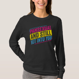 Camiseta Pansexual Pan E Ainda Não Dentro De Você