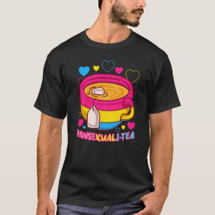 Camiseta Pansexuali Tea Teacup LGBTQ+ Orgulho Pansexual