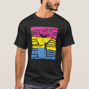 Camiseta Pansexualidade Orgulho Pobre Igualdade Pan Pansexu