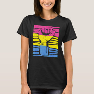 Camiseta Pansexualidade Orgulho Pobre Igualdade Pan Pansexu