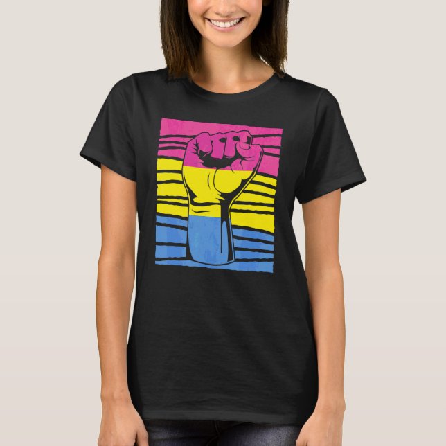 Camiseta Pansexualidade Orgulho Pobre Igualdade Pan Pansexu (Frente)