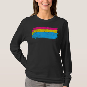 Camiseta Pansexualidade Sinalizador Queer Lgbt Pan Pride Ig
