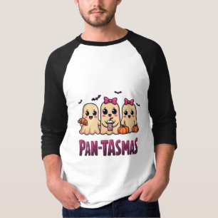 Camiseta Pantasmas Engraçado Fantasma Groovy Retro Hallowee