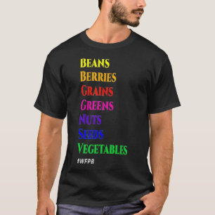 Camiseta Pantejada de Dieta WFPB