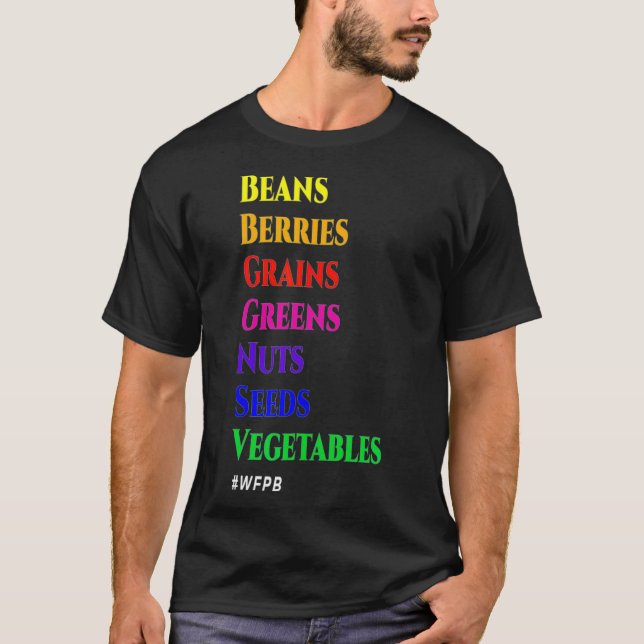 Camiseta Pantejada de Dieta WFPB (Frente)