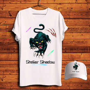 Camiseta Pantera da Galáxia Sombra Estelar