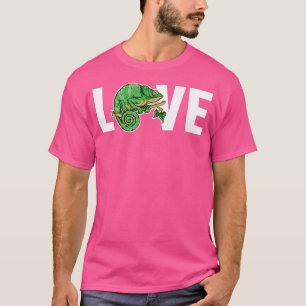 Camiseta Pantera do Amor Veilado Chamaeleonidae Lover Chame