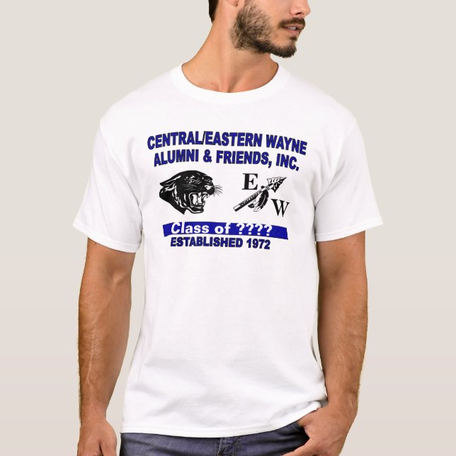 Camiseta Pantera e Tendência Branco (Frente)