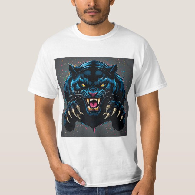Camiseta Pantera negra (Frente)