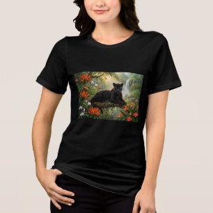 Camiseta Pantera Negra Quênia Flores da Selva Cachoeira