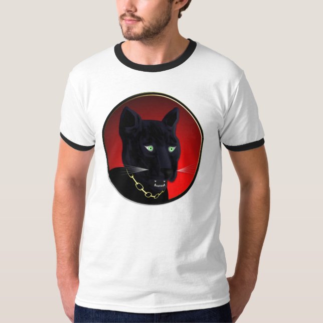 CAMISETA PANTERA PRETA (Frente)