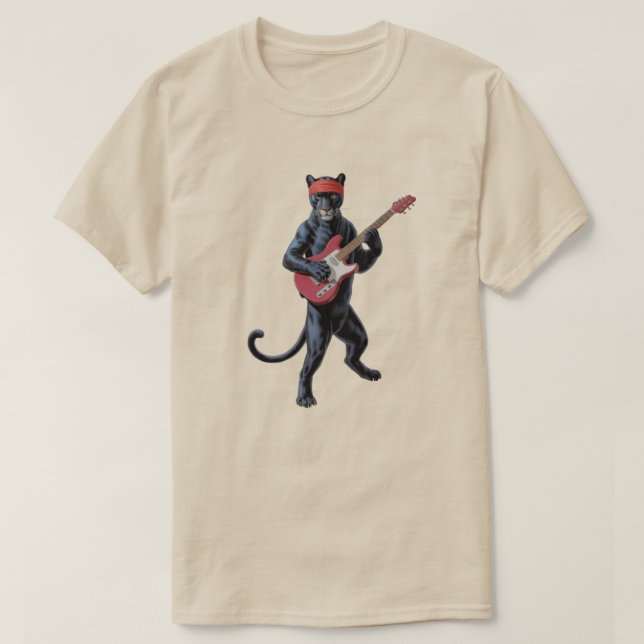 Camiseta Pantera Rock Star (Frente do Design)
