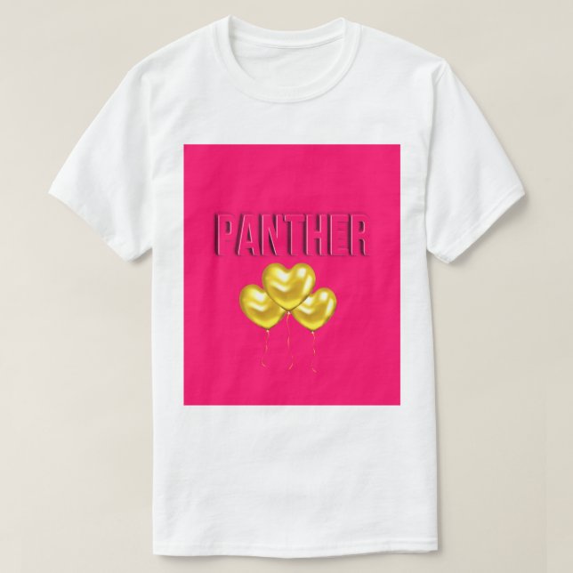 Camiseta Pantera Rosa (Frente do Design)