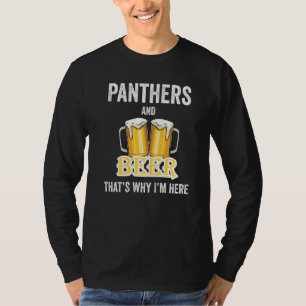 Camiseta Panteras e cerveja, é por isso que estou aqui