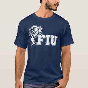 Camiseta Panteras FIU - Logotipo branco
