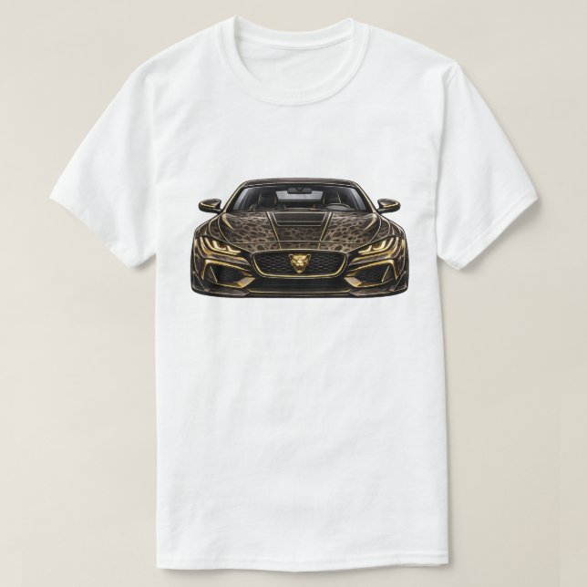 Camiseta Panther Black Performance Coupe—BV-JPB Vista Front (Frente do Design)