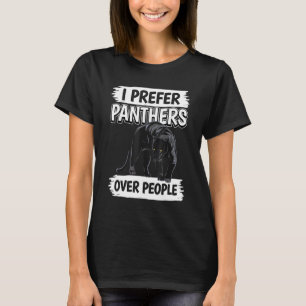 Camiseta Panther Cita Wildcat I Prefere Panteras Sobre Pess