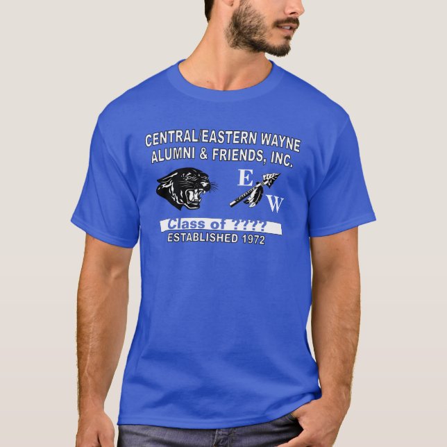 Camiseta Panther e Trending EW Deep Royal Blue (Frente)
