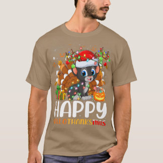 Camiseta Panther Lover Halloween Natal Feliz Hallato