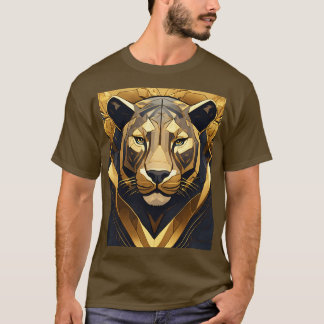 Camiseta Panther Panther Geométrica Midnight