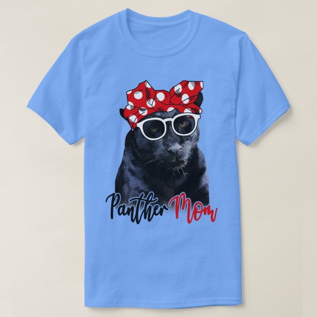 Camiseta Panther Shirt Panther Mãe Bandana (Frente do Design)