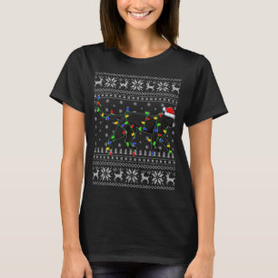 Camiseta Panther Ugly Xmas Sweet Style Papais noeis Panther
