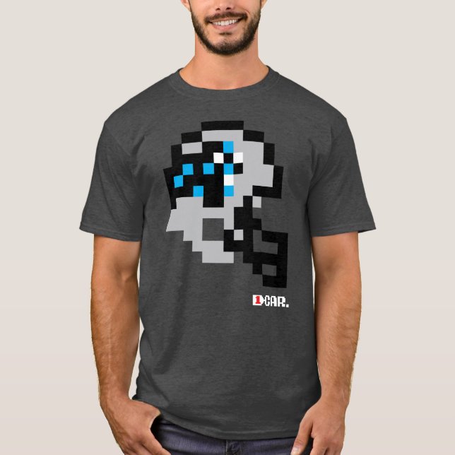 Camiseta Panthers Tecmo Bowl Helmet T Shirt (Frente)