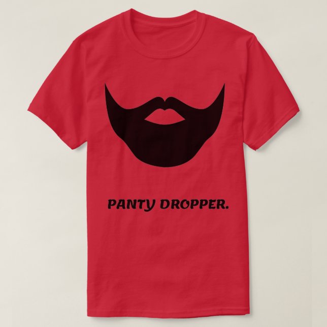 Camiseta Panty Dropper Beard (Frente do Design)