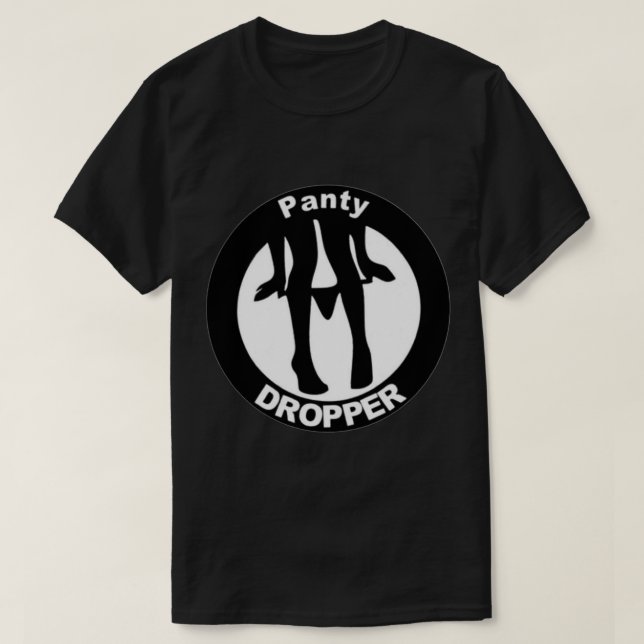Camiseta Panty Dropper Sticker (Frente do Design)