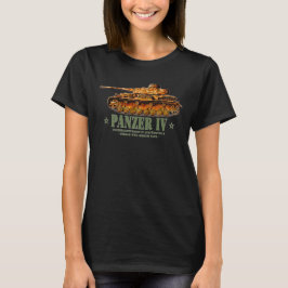 Camiseta Panzer IV Guerra Mundial 2.ª Divisão Média Alemã W