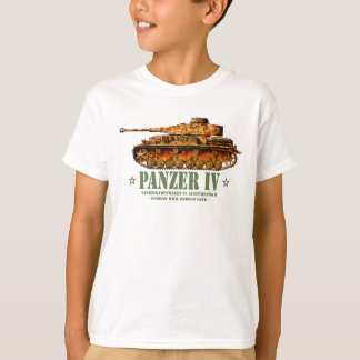 Camiseta Panzer IV Guerra Mundial 2.ª Divisão Média Alemã W