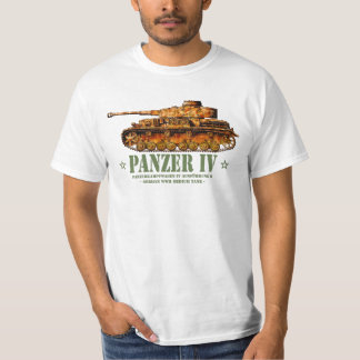 Camiseta Panzer IV Guerra Mundial 2.ª Divisão Média Alemã W