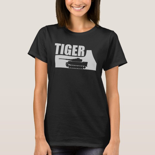 Camiseta Panzer VI Tigre 1 Alemão WW2 2 (Frente)