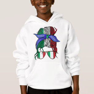 Camiseta Pão bagunçado com bandeira italiana