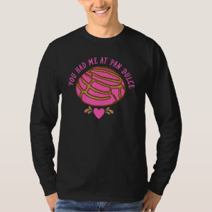 Camiseta Pão Cor-de-rosa-branca doce doce doce doce mexican