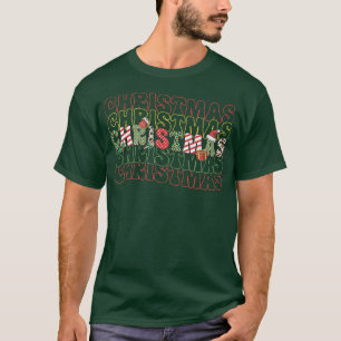 Camiseta Pão da Família Feliz de Natal nos Papais noeis de