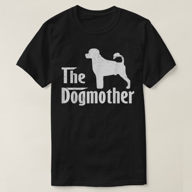 Camiseta Pão d'água Português Oferece Cachorro Dia de as mã (Frente do Design)