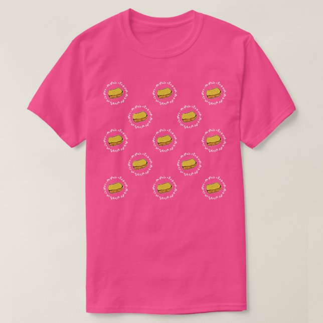 Camiseta Pão de alho engraçado (Frente do Design)