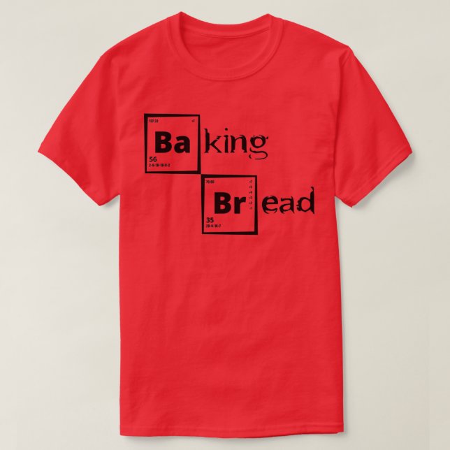 Camiseta Pão de Baking 4 (Frente do Design)